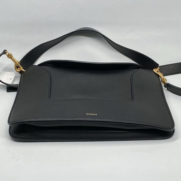 WANDLER Penelope Leather Shoulder Bag - Picture 6 of 14
